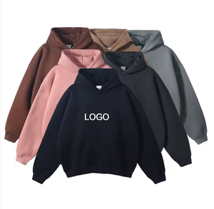 Sudadera con Capucha de Alta Calidad, 350 g/m², Gruesa, Estilo Holgado, Sin Cordones, Personalizable para Hombre - Product Image 1