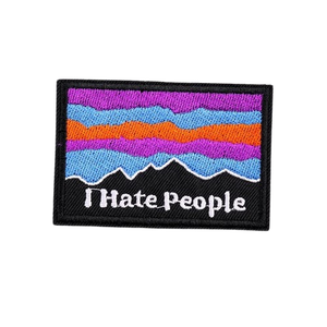 Patch thermocollant dinosaure rouge brodé, applique en feutre non tissé de forme irrégulière, décoration cadeau - Product Image 6
