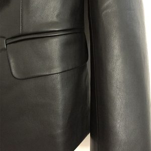 <b>Winter</b> <b>Thick</b> Leather Jacket Women Fashion Zipper Warm Biker <b>Coat</b> Casual Loose Women's Leather Jacket - Product Image 6