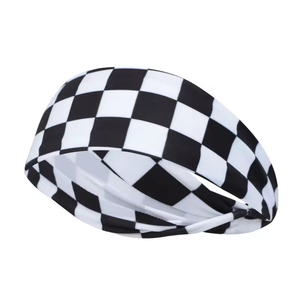 Bandeau de sport anti-transpiration pour entraînement intense et usage en salle de sport, vente en gros, antidérapant, avec logo personnalisé - Product Image 1