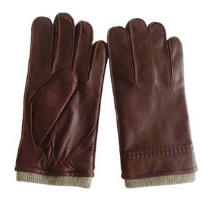 Premium Tactical Leather <b>Gloves</b> With Reinforced Stitching And <b>Long</b> Lasting Wear Resistance For Industrial Applications - Product Image 4
