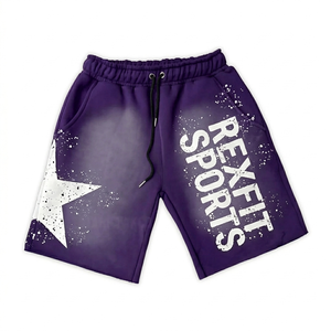 Pantalones cortos de baloncesto Rexfit Sports con logotipo personalizado, serigrafía, ropa urbana para hombre, colección de verano, pantalones cortos deportivos para hombre - Product Image 5