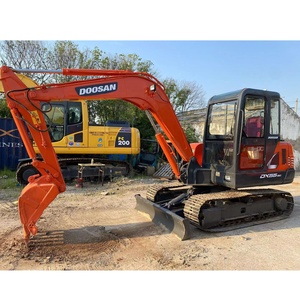 Mini-excavatrice Doosan DH55-9C prête à être expédiée, excavatrice sur chenilles hydraulique de 5,5 tonnes avec moteur diesel pour projets de construction - Product Image 4