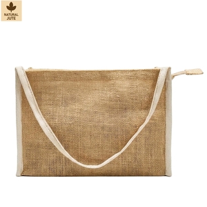 Bolsa de Yute Laminada para Compras, para Frutas, Verduras, Mercado, Supermercado, Impresión Personalizada, Suministro al por Mayor, Exportador OEM - Product Image 4