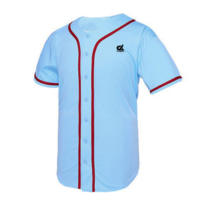 Camiseta de Béisbol Blanca Personalizada 2025 para Hombre, Uniforme de Equipo con Botones, Logotipo Bordado, Venta al Por Mayor, 100% Algodón Orgánico Antibacteriano, Manga Corta - Product Image 5