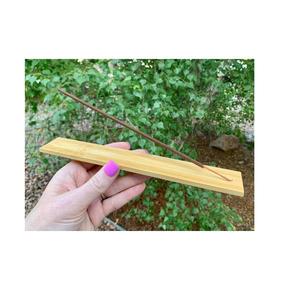 Elegante Porta Incienso Religioso de Latón y Madera para el Hogar, Templo, Aromaterapia, Uso Festivo, Hecho a Mano, para Meditación - Product Image 6