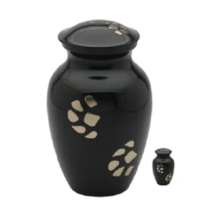 Superior Best Quality Indian Handmade Pet Cremation <b>Urns</b> & Metal Memorial <b>Cat</b> Dog Pet <b>Urns</b> for Ashes Storage - Product Image 2