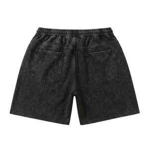 Nuevo Diseño de Última Moda, Shorts con Efecto Ácido para Hombre a Precio de Mayoreo, Shorts con Efecto Ácido para Hombre en Color Personalizado a Precio de Mayoreo - Product Image 2