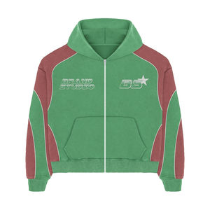 Conjunto Deportivo Verde para Hombre, Última Moda |   Chándal de invierno de manga larga con estampado serigrafiado |   Fabricante de Trajes Deportivos Personalizados - Product Image 4