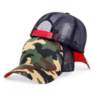 Casquette Trucker Vierge Haute Qualité Personnalisable en Maille Unie, Chapeau en Polyester Brodé en Gros, Casquettes Trucker en Tissu Moussant - Product Image 1