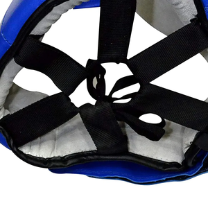 Protector de Cabeza de Boxeo Azul Rey con Parte Superior Abierta, Forro Interior Suave, Soporte para Mejillas, Mejor Relación Calidad-Precio, Protectores para Entrenamiento en Club - Product Image 3
