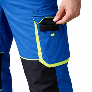 Custom Safety Workwear Cotton Coverall Construction Uniform Heavy Duty Industrial Clothing with Multi Pocket Design Breathable - Product Image 6