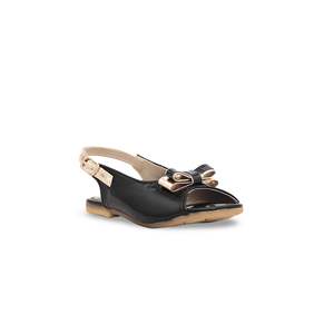Sandalias de tacón para niñas Negro estilo formal KD7992 - Product Image 2