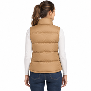 Chaleco Acolchado Casual para Mujer, Sin Mangas, Abrigo Cálido, Ropa Exterior de Moda, Producción Personalizada de Marca Privada, Calidad Premium - Product Image 2