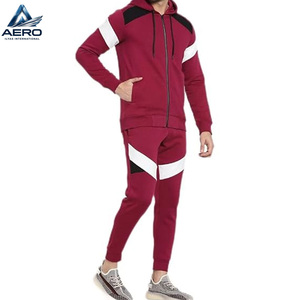 Wholesale Men <b>Tracksuits</b> For Gym Fitness Premium Quality New Style Long Sleeve Men <b>Tracksuits</b> Low Price Polyester Cotton - Product Image 1