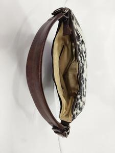 Sac à bandoulière pour femme en fausse fourrure imprimé vache, avec garniture en cuir vintage, sac sous le bras décontracté à motif animal, sac messager - Product Image 2