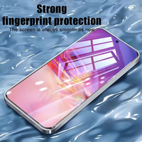 Protection d'écran en verre trempé HD ultra-fin de qualité 9H AAA, anti-graisse et anti-traces de doigts, avec fonctionnalités complètes