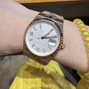 Reloj de Acero Inoxidable de Alta Calidad, Resistente al Agua 100 Bar, Esfera de Cristal de Zafiro, Relojes Mecánicos de Lujo para Hombre - Product Image 4