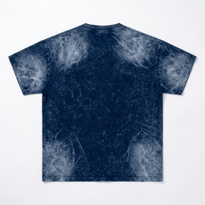 T-shirt Homme Streetwear Délavé à l'Acide, Coupe Oversize en Coton, Tendance Vintage Décontracté, Vente en Gros, Personnalisable, Grammage Lourd, Respirant - Product Image 3