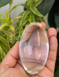Piedra de Cuarzo Transparente Natural, Ovalada, Pulida, para Sanación, Meditación, Decoración del Hogar, Regalo - Product Image 3