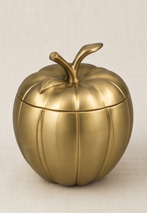 Elegante Contenedor Redondo Segmentado de Aluminio Dorado para Frutos Secos, Caja de Almacenamiento de Dátiles de Lujo con Asa de Hoja, Lata Decorativa para Regalo - Product Image 2