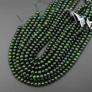 Perles de jade vert naturel du Rajasthan, lisses, en forme de rondelle, pour la fabrication de bijoux, certifiées IGI, fournisseur en gros ZUBEDA GEMS - Product Image 3