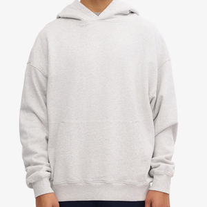 Sweat-shirts à capuche surdimensionnés pour hommes en coton, pull à capuche personnalisé en tissu éponge, sweat-shirt durable pour hommes - Product Image 5