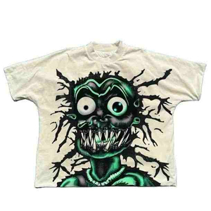 Camiseta de Secado Rápido para Hombre, Algodón, Impresión DTG, Personalizada, Estilo Urbano, Venta al Por Mayor, Camiseta Oversize, Corte Recto, Gráfica - Product Image 5