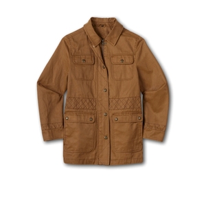 Veste en twill pour femmes grandes tailles, manches longues, coton respirant de haute qualité, vêtements d'extérieur décontractés pour femmes en hiver - Product Image 1