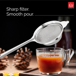 Passoires à thé et à café SS Acord Bobby à mailles fines, avec long manche et boucle de suspension – Meilleures ventes - Product Image 2