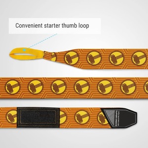 Vendas de Boxeo Ligeras de Algodón Impresas OEM GAF con Presilla para el Pulgar, Logotipo Personalizado Disponible, para Uso Unisex - Product Image 6