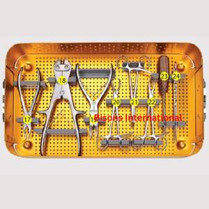 BISONS - Juego de Instrumentos Quirúrgicos Manuales de Acero Inoxidable, Kit de Instrumentos Ortopédicos y Maxilofaciales - Product Image 3