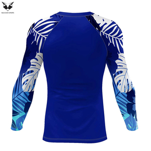 <b>Men</b> Wear Fitness <b>Tight</b> Long Sleeves Rash Guard Wholesale Highest Quality Adults Wear Quick-Dry Adult Sports Rash Guard Top - Product Image 2