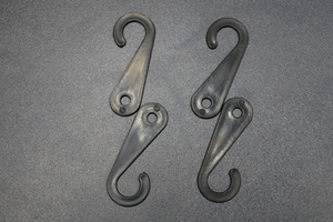 Ganchos de exhibición ecológicos de plástico PP de alta calidad Kim Vu Minh Fábrica de Vietnam Suministro OEM/ODM para tiendas de supermercados minoristas - Product Image 4