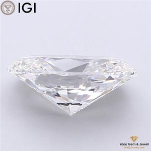 Diamante de Corte Ovalado de Lujo de 4.01 CT Cultivado en Laboratorio CVD, Color E, Claridad VVS2, con Certificado IGI para Joyería Personalizada - Product Image 6