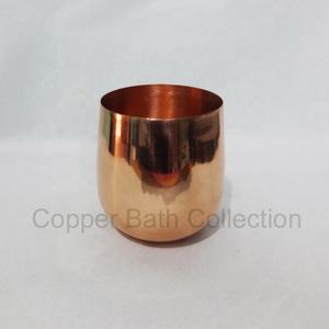 Hot Selling Customized Diamond Copper <b>Tumbler</b> 100% Copper Metal Water Purifier <b>for</b> Parties Hot Beverages Carton - Product Image 6
