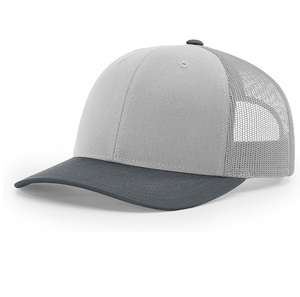 Casquette Trucker en Maille Six Panneaux en Polyester-Coton, Étiquettes Personnalisées, Broderie 3D, Maille Respirante, Casquettes à Patch Tissé – Vente en Gros - Product Image 1