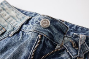 Jeans de Mezclilla de Pierna Ancha para Hombre, Cintura Alta, Lavado a la Piedra, Algodón, Corte Holgado Informal, Estilo Primavera - Product Image 2