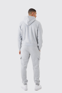 Nuevo Conjunto Deportivo Oversize para Hombre, Sudadera con Capucha y Pantalones Jogger, Estilo Urbano, de Lujo, Grueso y Holgado, Proveedor OEM Personalizado - Product Image 3