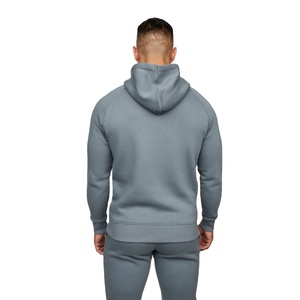 Pull en molleton personnalisé à col montant, épais et tendance, avec impression de lettres pour homme - Product Image 1