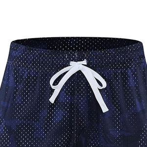 Shorts de sport pour hommes 2024 avec logo personnalisé, respirants, 100 % polyester, taille mi-haute, style décontracté, motif uni, maille colorée, prix de gros - Product Image 6