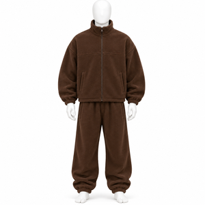 Precio al por mayor: Chándal de invierno para hombre, 100% personalizado con logo impreso, estilo casual, vintage, lavado y desgastado, a la venta. - Product Image 5