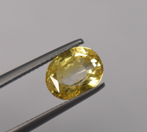Natural Yellow Sapphire Oval Gemstone 4.15 Cts 10.3X7.9X5.2 mm Ceylon Sri Lanka Sapphire Loose Gemstone For Jewelry Making - Product Image 6