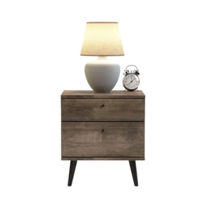 Modern Simple Bedside Nightstands With Wooden Two Drawers From Central Java Indonesia At Good Prices - Product Image 3