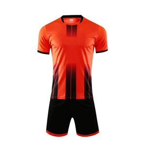 Custom Soccer Jersey Set Men's Adult Short Sleeve V-Neck Sublimated Print Team Name Number 100% Polyester Moisture Wicking - Product Image 1