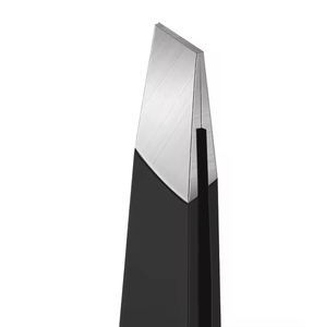Professional Stainless Steel Eyebrow Tweezers Slanted Tip Custom Logo Luxury Durable Reusable Hair <b>Removal</b> <b>Tool</b> Customized Color - Product Image 1