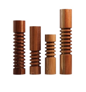 Candelabro de madera montado en la pared rústico de Venta caliente decoración de Festival de Navidad interior tamaño establecido para festivales - Product Image 2