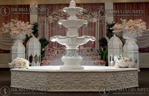 Belle fontaine de style lotus pour la décoration - Product Image 2