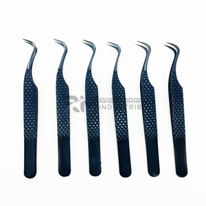 Pince à épiler en acier inoxydable pointue de haute qualité RMI, très vendue, pour extensions de cils - Product Image 2