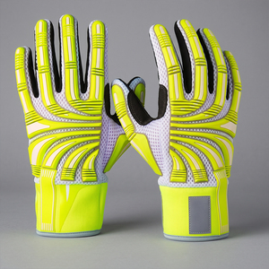 Gants de sécurité robustes de haute qualité pour mécaniciens, en cuir synthétique renforcé Amara, résistants aux chocs, avec bracelet réglable, durables - Product Image 3